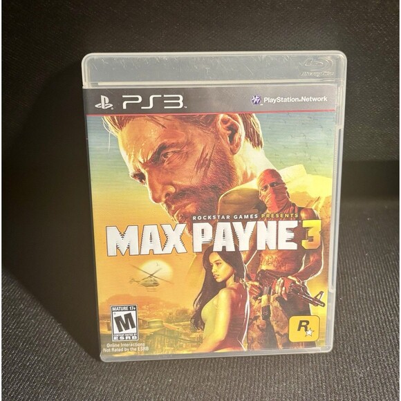 Sony PlayStation 3 PS3 Max Payne 3 Video Game Complete CIB Rockstar Games - Picture 1 of 3